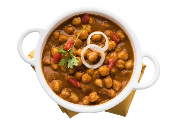 Saag chana masala